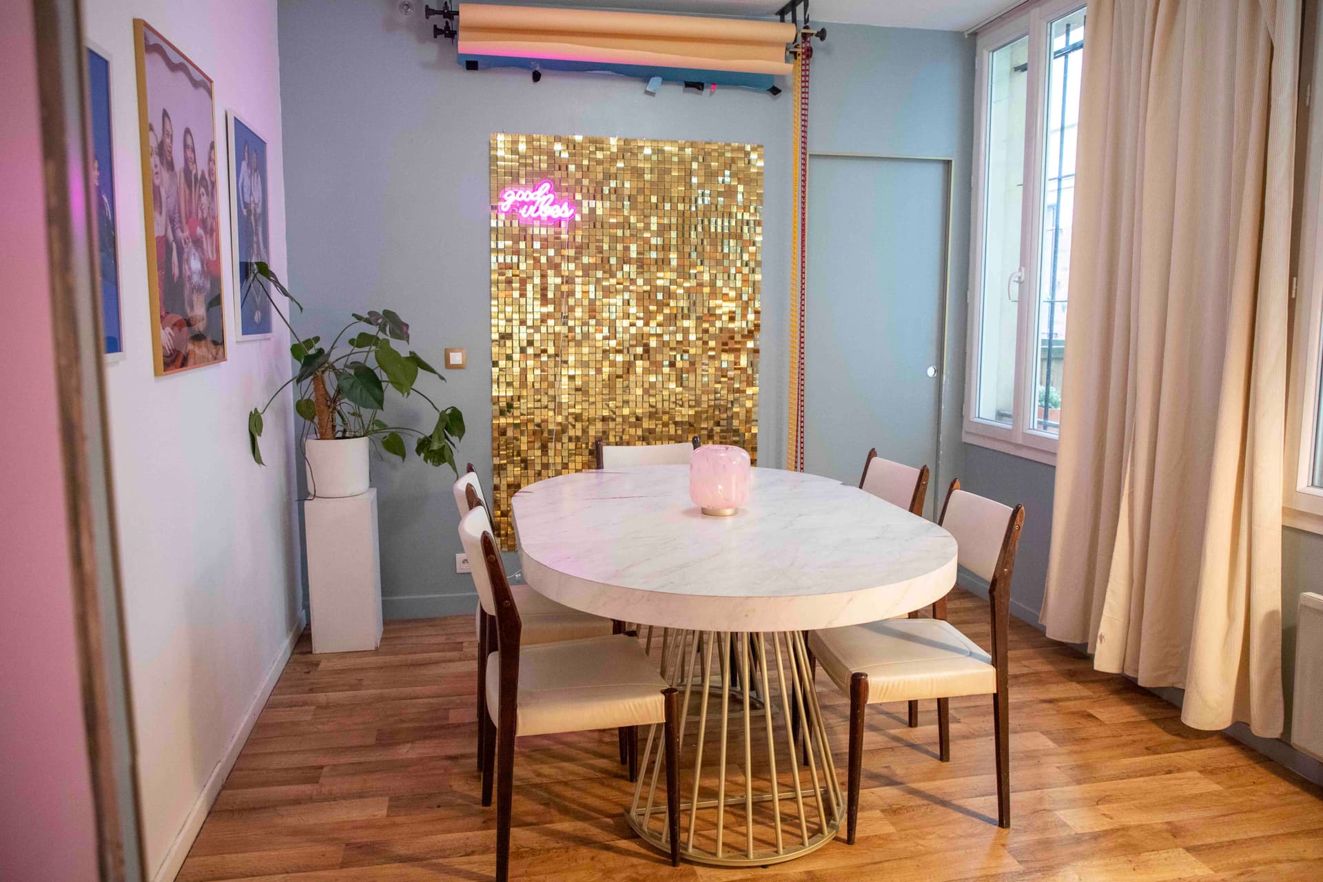Location d'une salle de 15 m² (studio photo) - Salle Good vibes